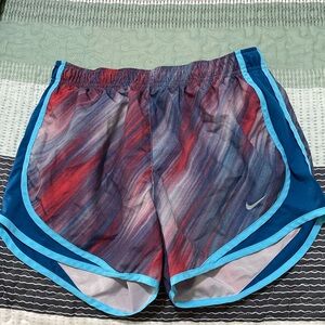 Used Nike Tempo running shorts Medium multicolor